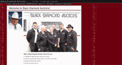 Desktop Screenshot of blackdiamondauctions.com
